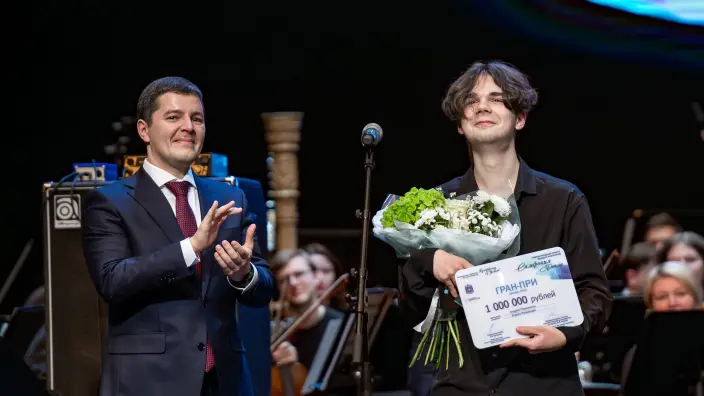 Гран-при конкурса «Симфония Ямала» завоевал 16-летний скрипач из Нижегородской области