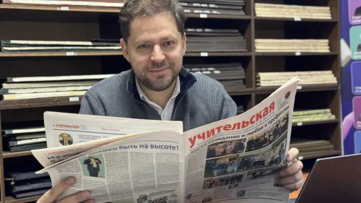 Никита Чудин: оцифровка 11 тысяч номеров «Учительской газеты» в Президентской библиотеке открыла доступ к вековой хронике образования страны